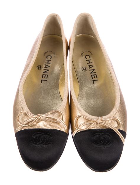 chanel ballet shoes for women.